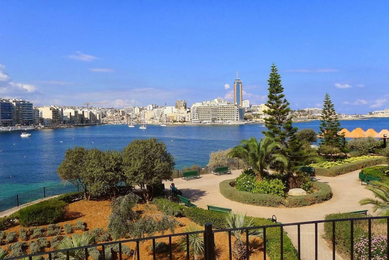 Gorgeous Apartment With Terrace In Fort Cambridge, Pool Sliema Eksteriør bilde